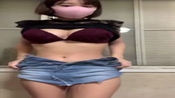 巨乳マスク 自撮り