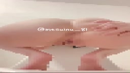 チン媚びオナニー