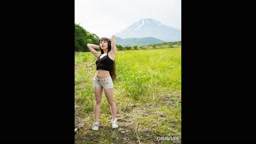 無 GRAVURE JESS SS01 ヌード 撮影 巨乳 スリム 剛毛