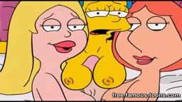 Simpsons and Griffins swingers orgy