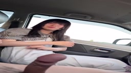 車内フェラ
