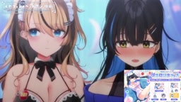 【ASMRコラボ】二人に挟まれて両耳生乳心音空間♥初恋サキちゃんコラボ♥【ますかれーど/相晴ひなた】