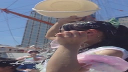 🔫IDOL Treasure bottle LIVE 〜真夏の横浜アイドルSPLASH祭り🔫 Jewel☆Garden すーちゃんと漢ぎ水かぶり〜VSもえにゃんとのかわいい水掛けバトル