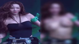 Karina naked on stage