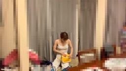 NTR報告　後輩くんの虜になり、中出しされる嫁ちゃん。お風呂で全裸オナニーシーンあり