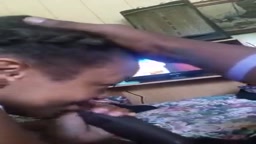 Ebony wife suck bbc 2