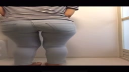 デニム おもらし3