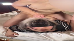 リアルアイドルのイラマチオ、遂に気持ちよくて声出しちゃうバック&寝バック