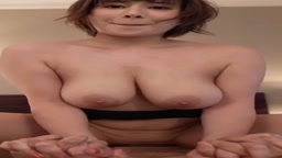 【女優もの】美人巨乳の騎乗位