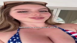 巨乳ビキニ痴女②