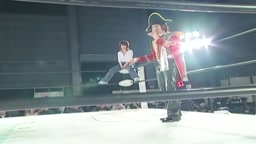 AVW FUCK DOWN eRAW ●第一試合  紋舞らん vs 姫川麗・大城楓