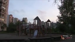 naked russian outdoor