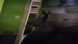 straight asian masturbates in adult video booth and voyeur peeks