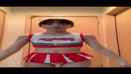 チアガール脱衣