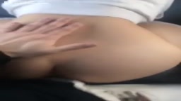 【個人撮影】着たまま車内で