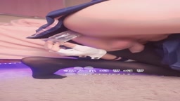 独角兽凳子上后入金金01