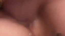 Nice girl pussy get creampie