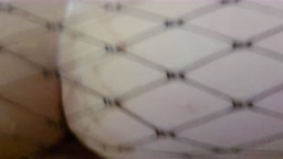 Kristina Doggystyle with fishnet tights