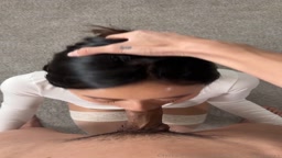 顔射（下腹部キスディープスロート）