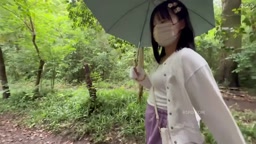 姪っ子　車内手マン口内射精フェラ