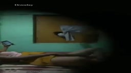 Spy voyeur green bedroom Masturbation