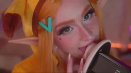 ゼルダ 耳舐めASMR