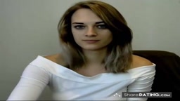 Webcam Girl Flashes Her Tits for Us