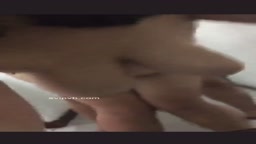 撮影角度がイマイチな爆乳中国人？声はエロい