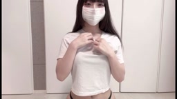 マスク美人疑似騎乗位