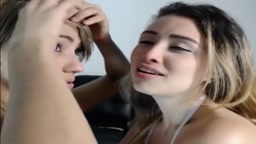 Two Blonde Amateurs Share a Fantastic Kiss