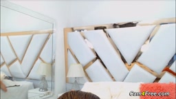 Hot Babe Teasing and Pleasuring Her Pussy