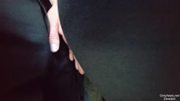 Encoxada fat ass on bus