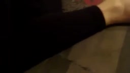 Unconscious girl feet 10