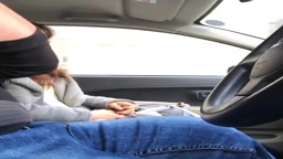 パパ活フェラ車内