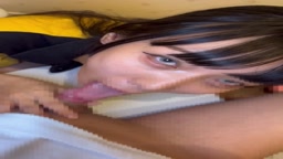 ギャル店員のフェラ(モ有)