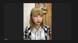 金髪メイド服のペンライトオナ