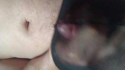 立ちんぼの使用済みストッキングで連続射精