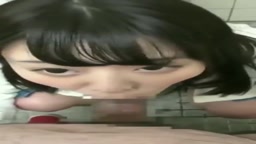 彼女フェラ口内