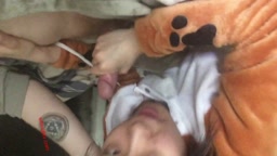 留学生　フェラ