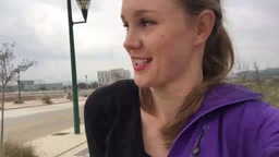 IR Black dress on the road