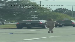 chased by cop