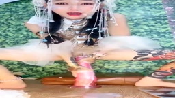 巨大ディルド 腹ボコ オナニー6