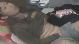 〔10/15 10,000観覧達成➡公開完了〕エロサイト観て興奮高まってしまったグレースウェット姿の女子大生ギャルの激エロ卑猥なオナニー