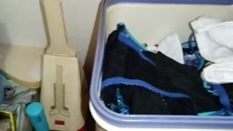 下着・友人嫁の洗濯かご