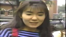 昔のテレビ 街頭 路上 前転 でんぐり返し