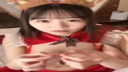 童顔巨乳ちゃん自撮りオナニー