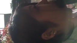 人妻教師　野外フェラ1