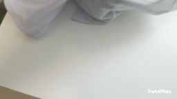 洗濯かごから抜き取りパンコキ射精