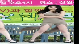 韓国のガールズグループ パンチラ2