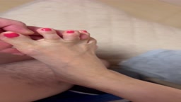 感じやすい熟女